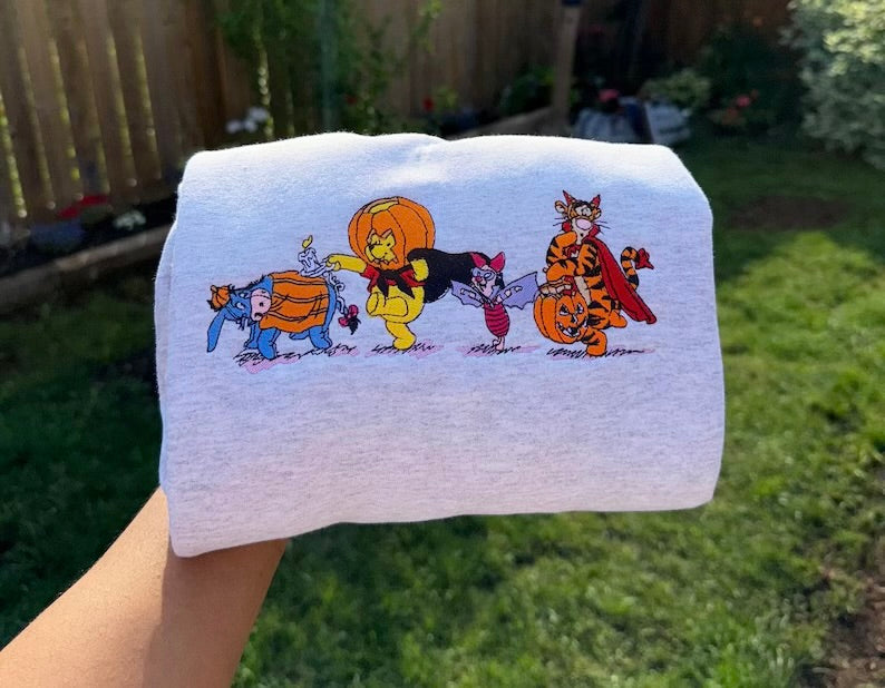 Halloween Pooh & Friends Sweatshirt