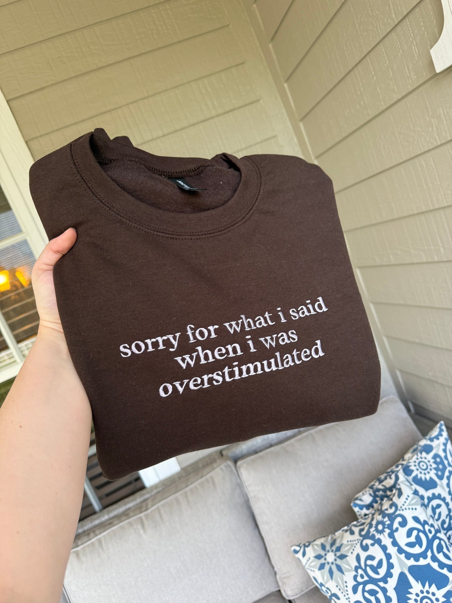 Overstimulated Sweatshirt