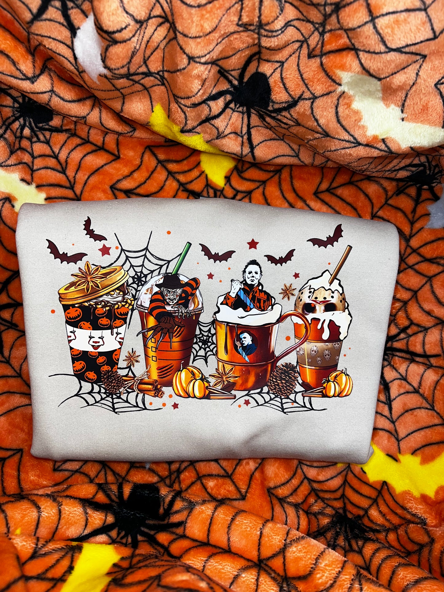 Horror & Spooky Coffee Sweatshirt