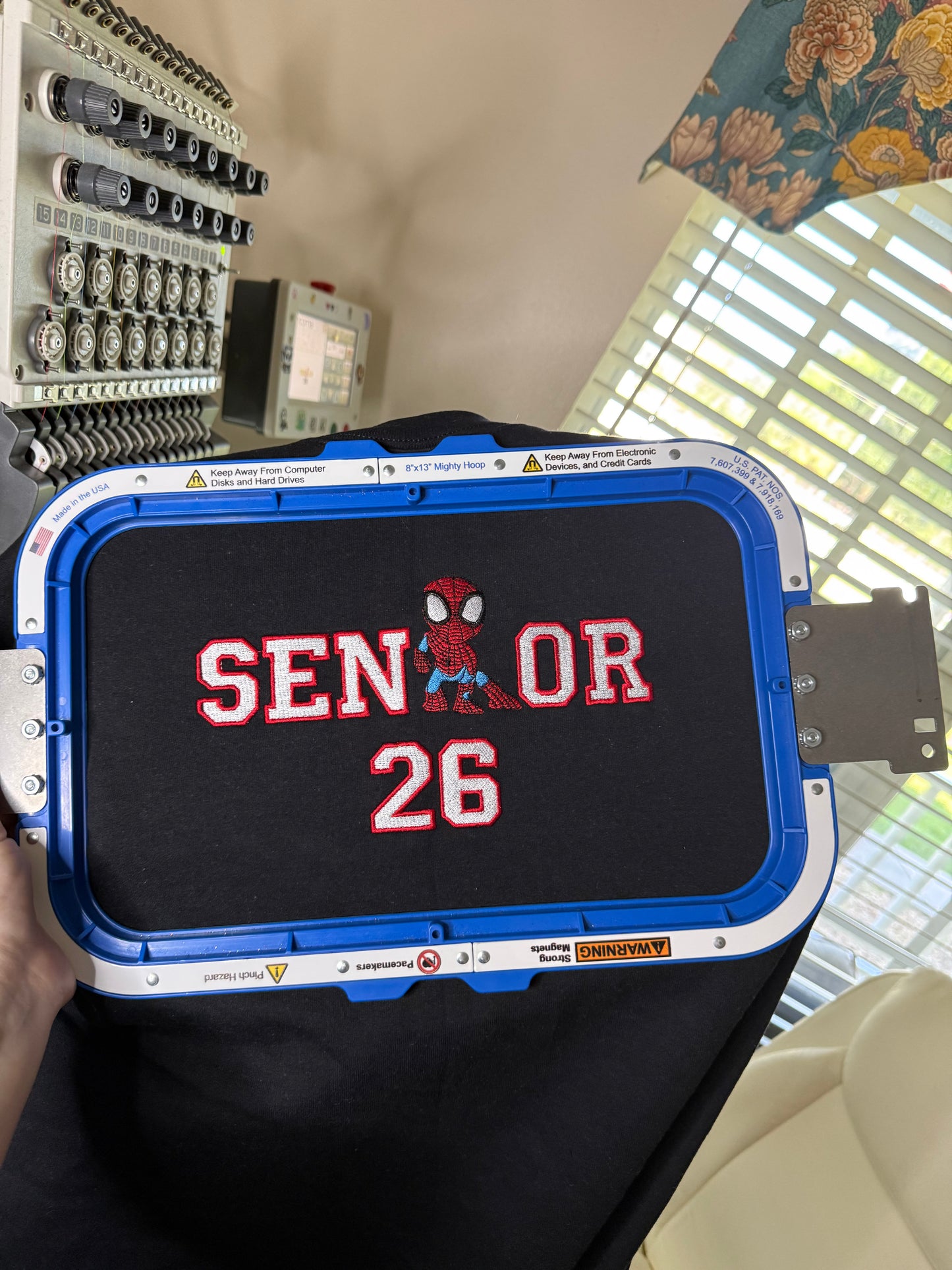 Senior Spider Sweatshirt (Without Cap)