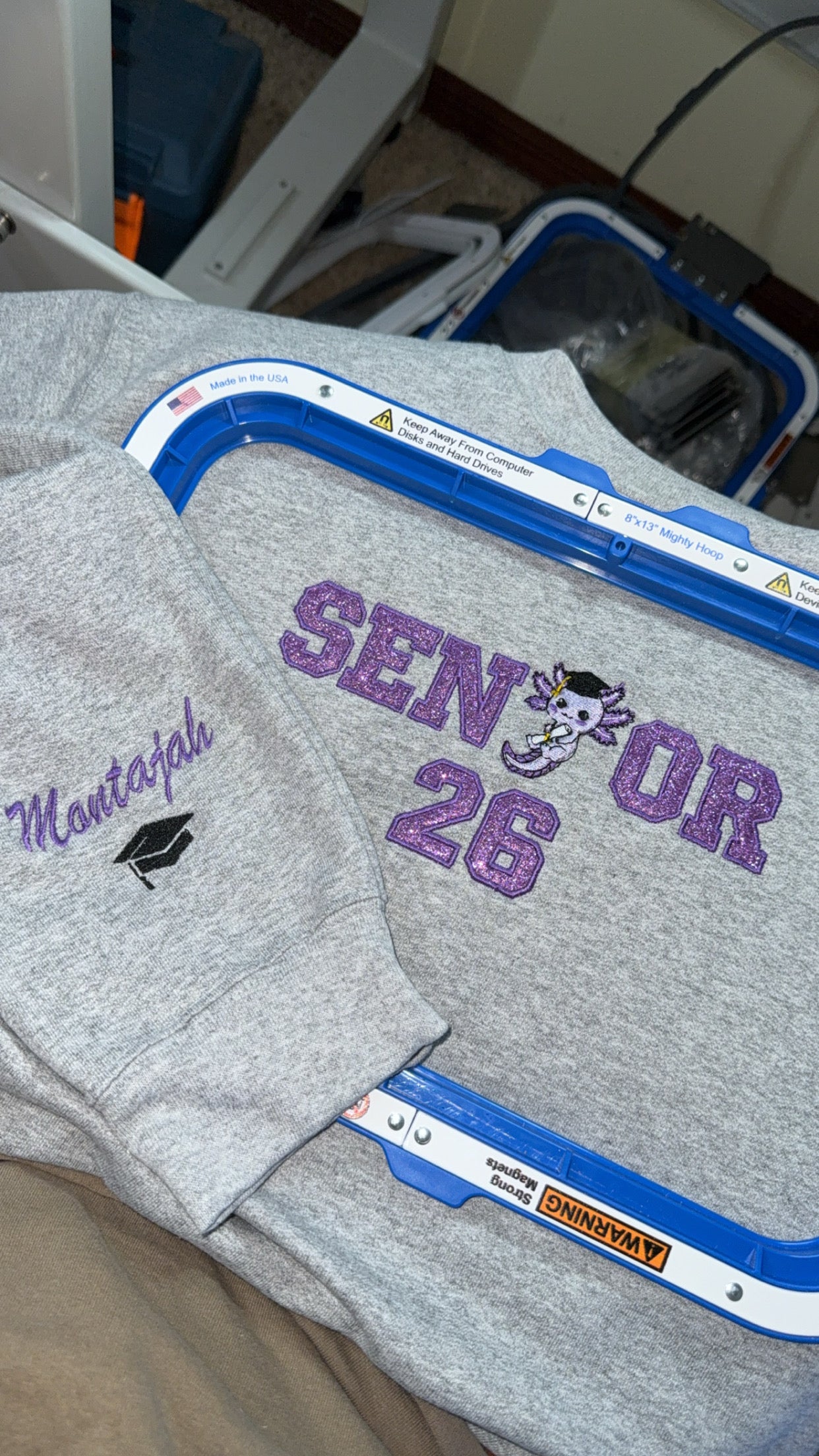 Senior Axolotl Sweatshirt