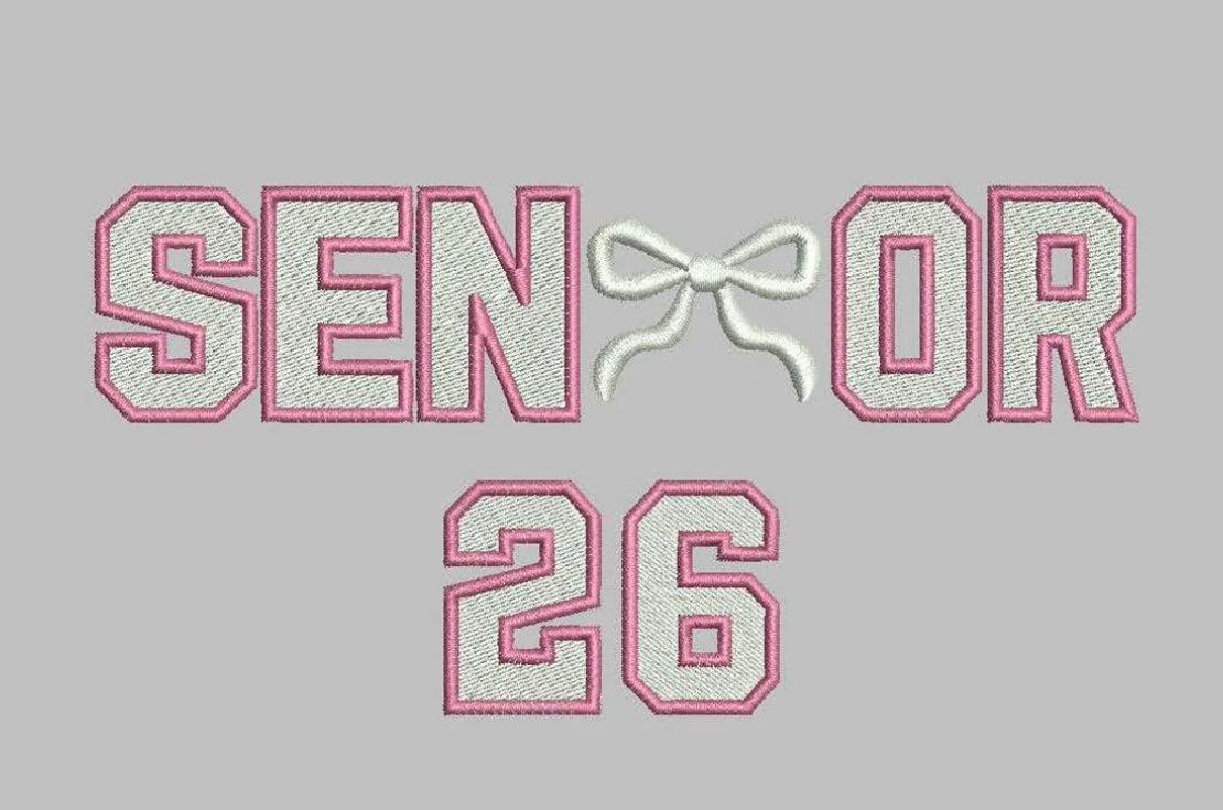 Senior Bow Sweatshirt