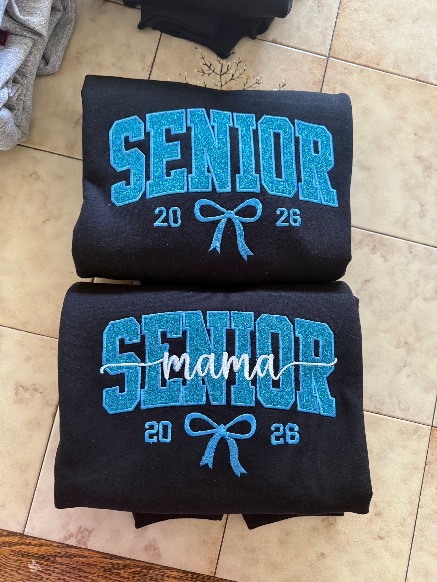 Senior Mama Duo Hoodie