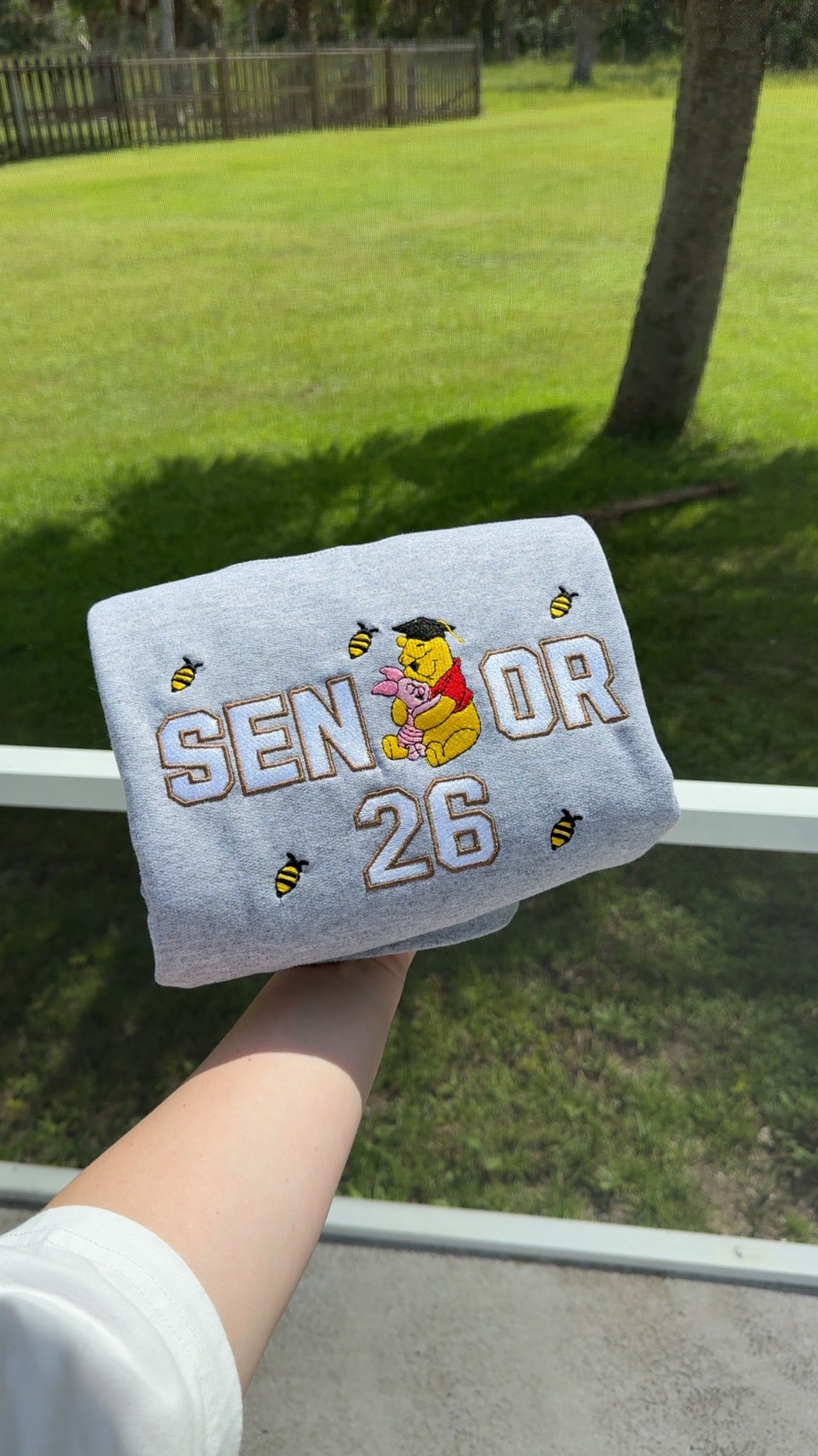 Senior Pooh Sweatshirt (Glow in Dark)
