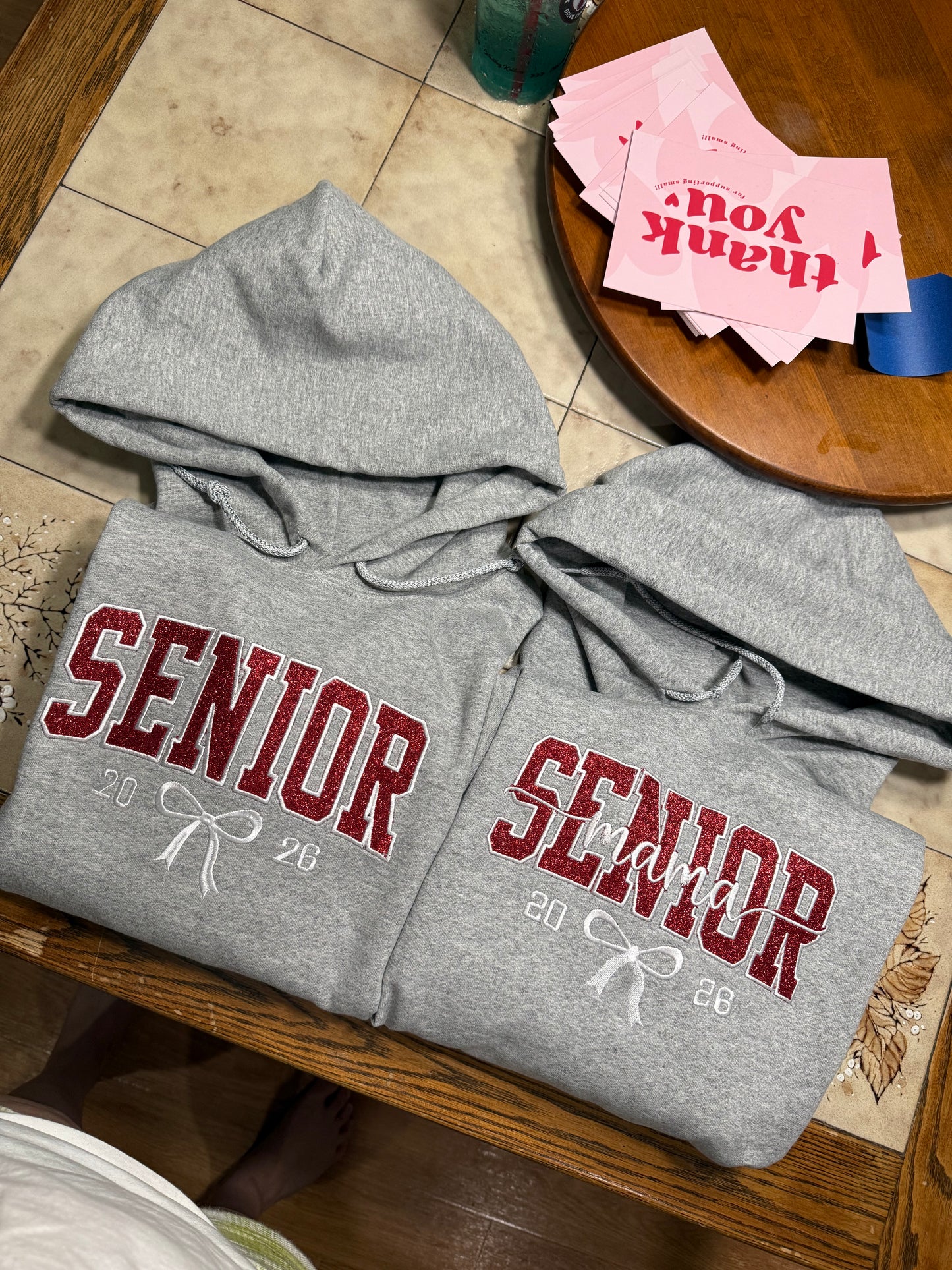 Senior Mama Duo Hoodie