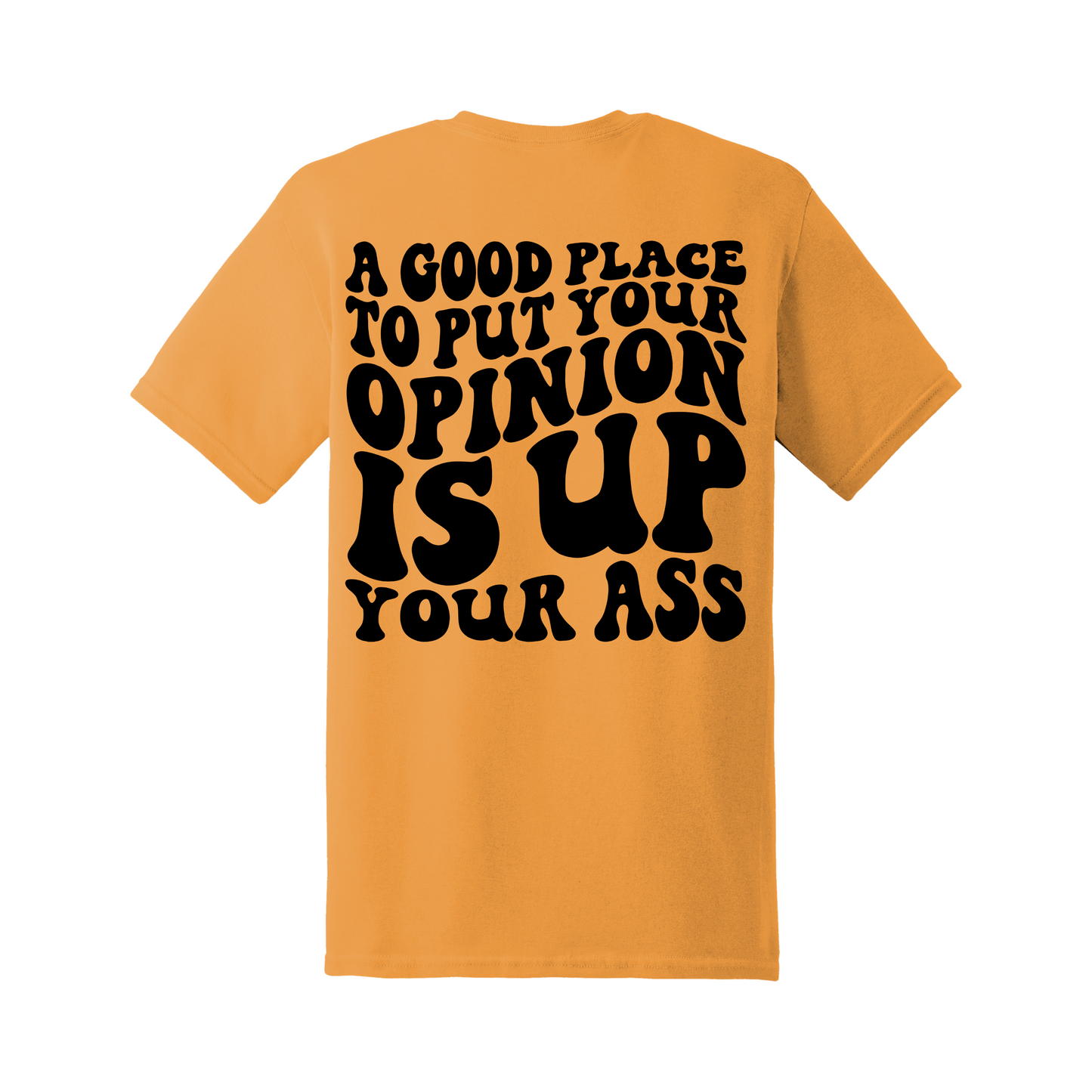 A good place to put your opinion Tee