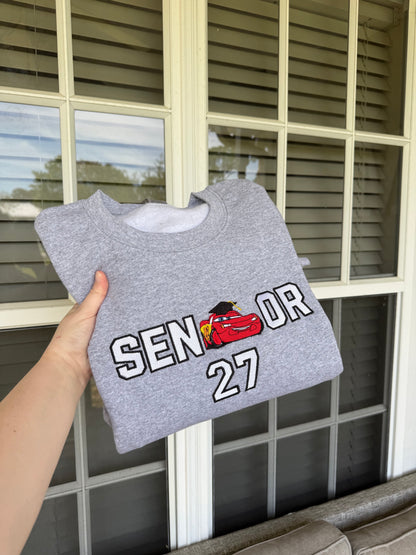 Senior Car Sweatshirt