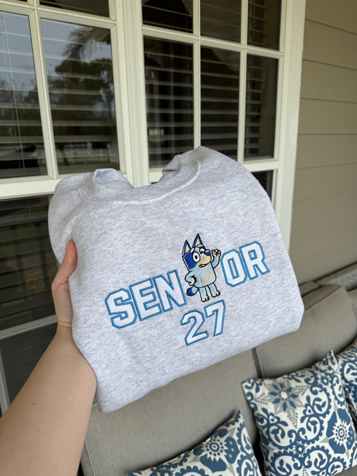 Senior Blue Sweatshirt