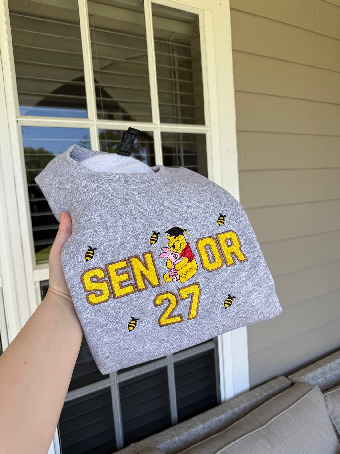 Senior Pooh Sweatshirt (Glow in Dark)