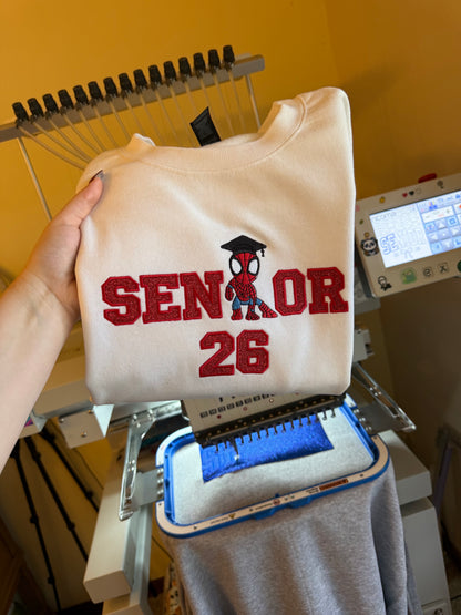 Senior Spider Sweatshirt