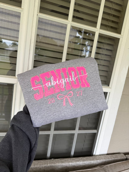 Senior Name Sweatshirt
