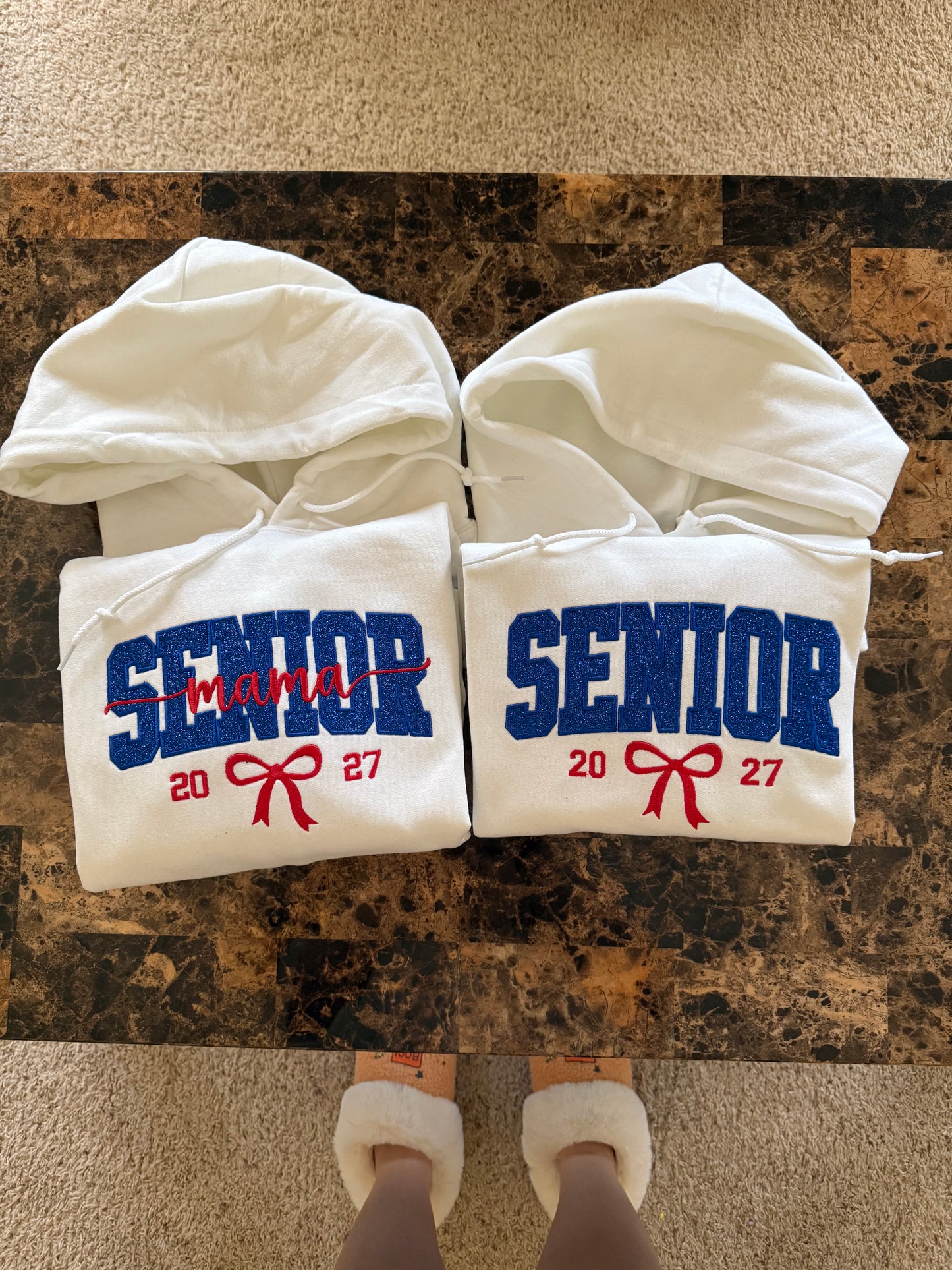 Senior Mama Duo Hoodie