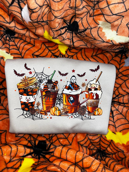 Horror & Spooky Coffee Sweatshirt