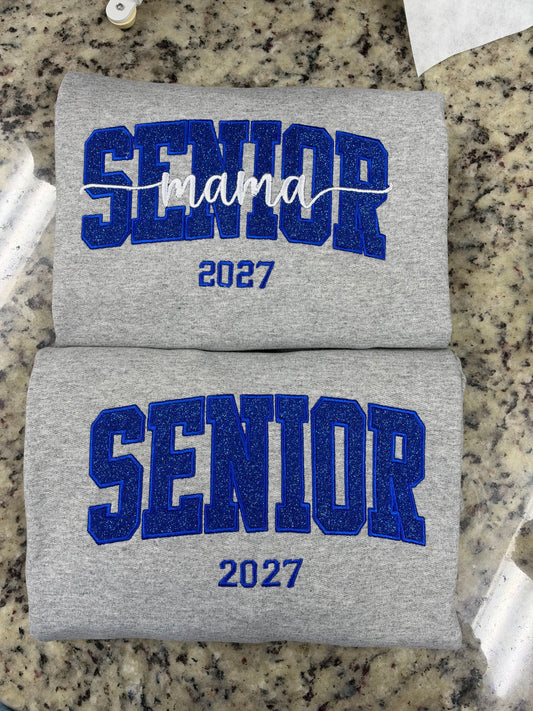 Senior Mama Duo Sweatshirt NO BOW