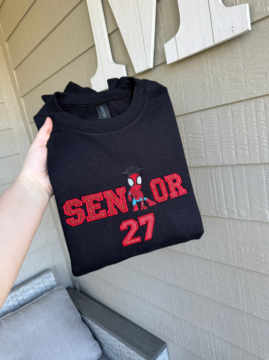 Senior Spider Sweatshirt