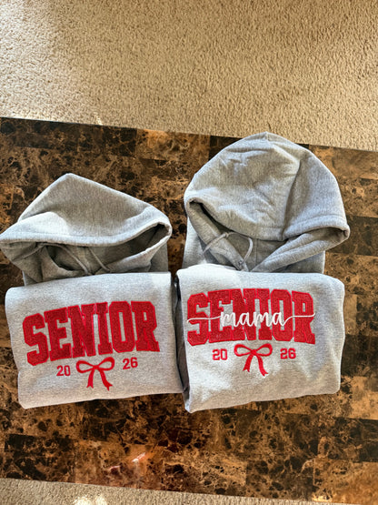 Senior Mama Duo Hoodie