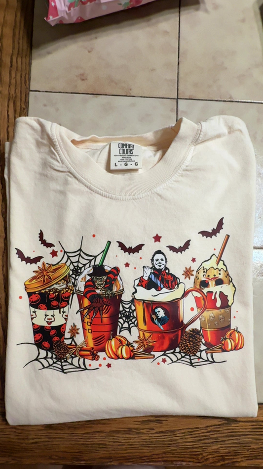 Horror & Spooky Coffee Tee