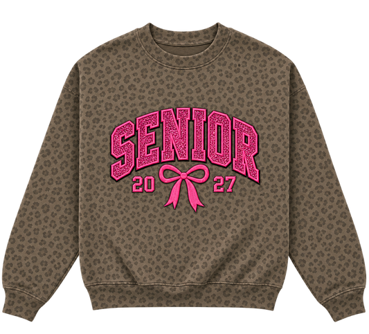 Senior Leopard Sweatshirt