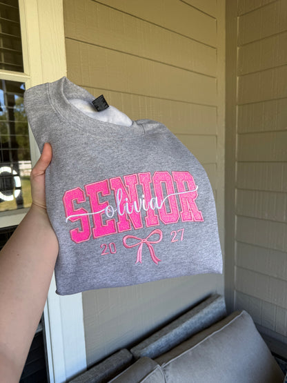 Senior Name Sweatshirt