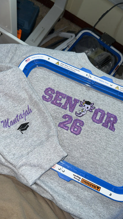 Senior Axolotl Sweatshirt