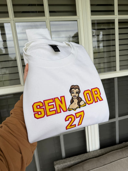 Senior Belle Sweatshirt (Glow In Dark)