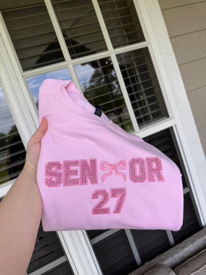 Senior Bow Sweatshirt