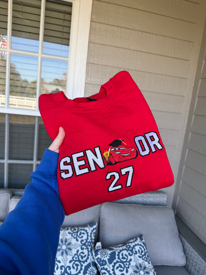 Senior Car Sweatshirt