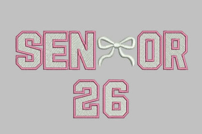 Senior Bow Sweatshirt