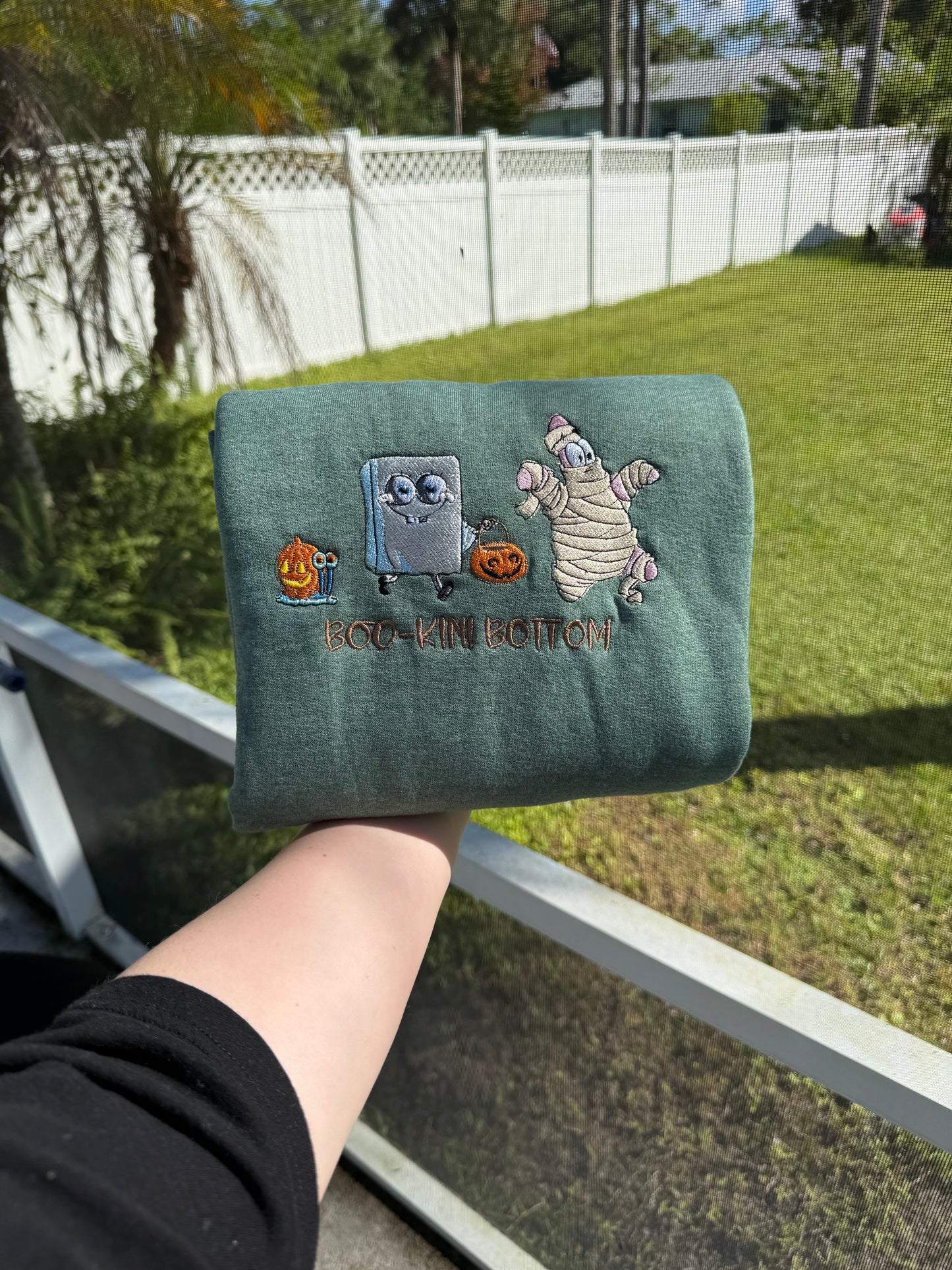 Boo-kini Bottom Sweatshirt