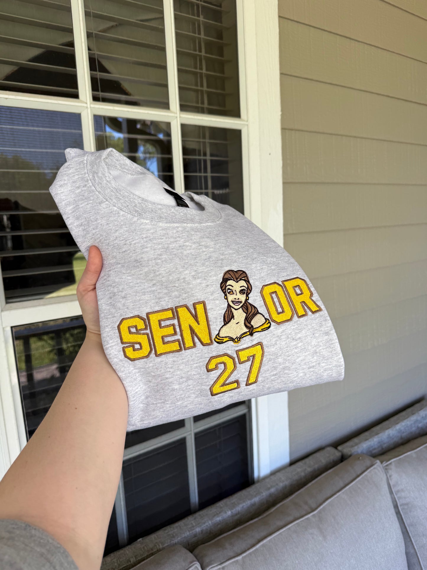 Senior Belle Sweatshirt (Glow In Dark)