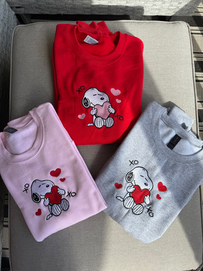 Snoopy Love Sweatshirt