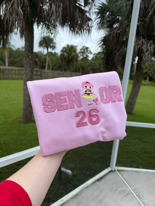 Senior Jewels Sweatshirt (lalaloopsy)