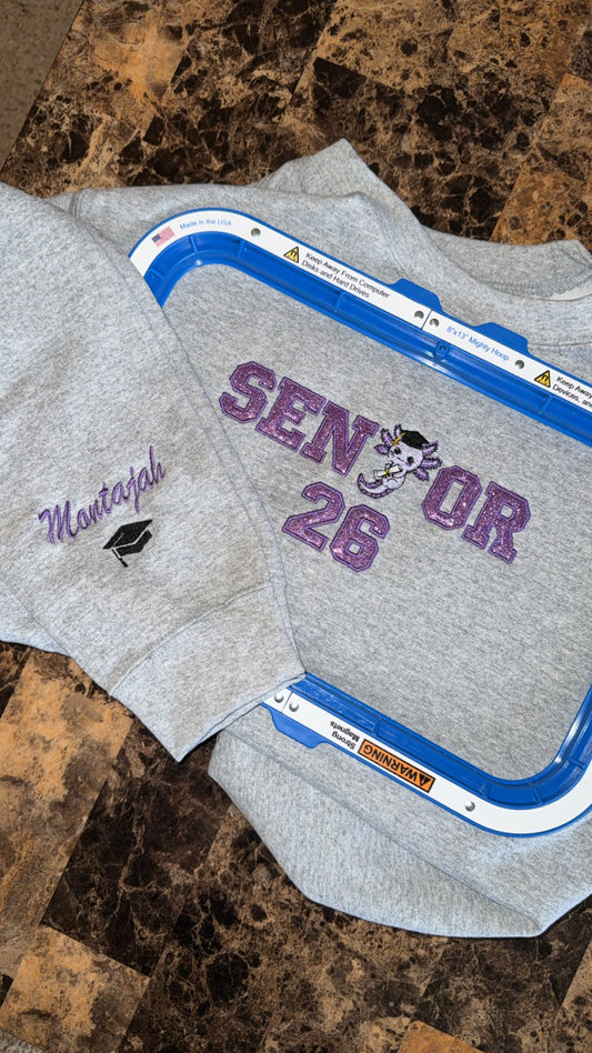 Senior Axolotl Sweatshirt
