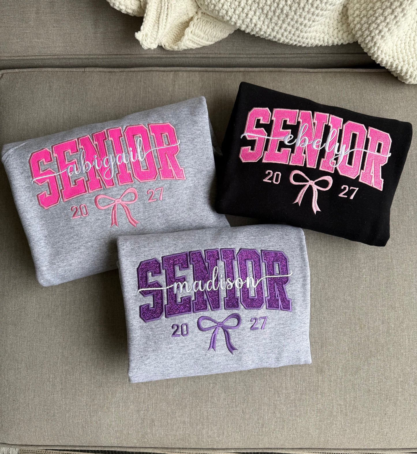 Senior Name Sweatshirt
