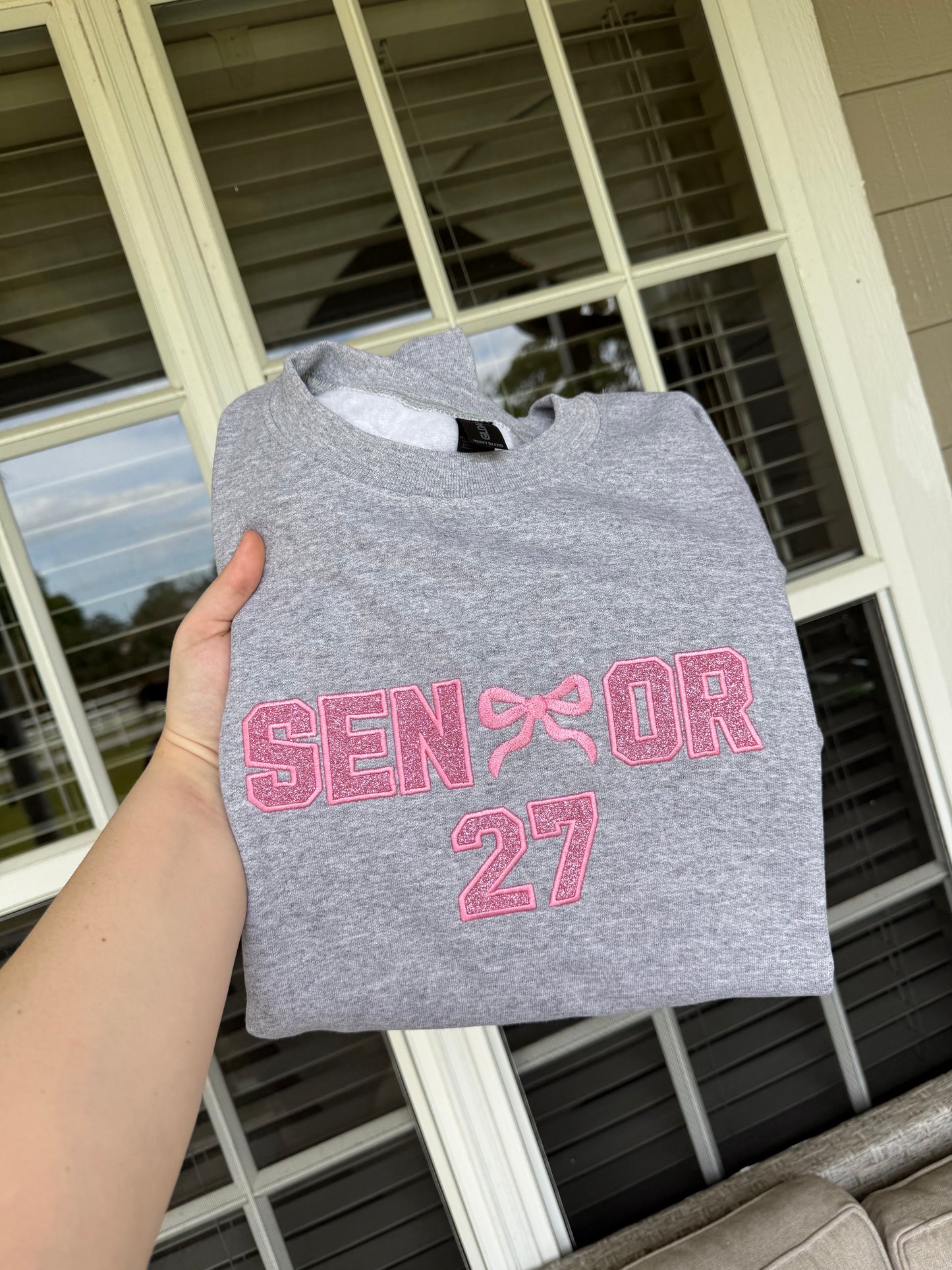 Senior Bow Sweatshirt