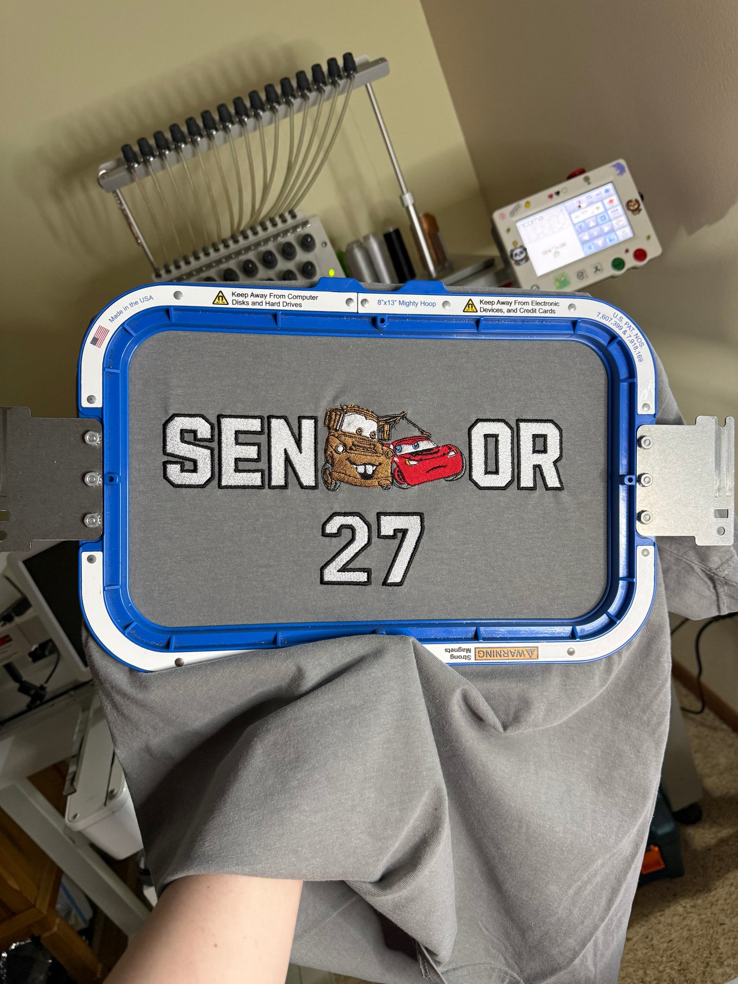 Senior Double Car Sweatshirt