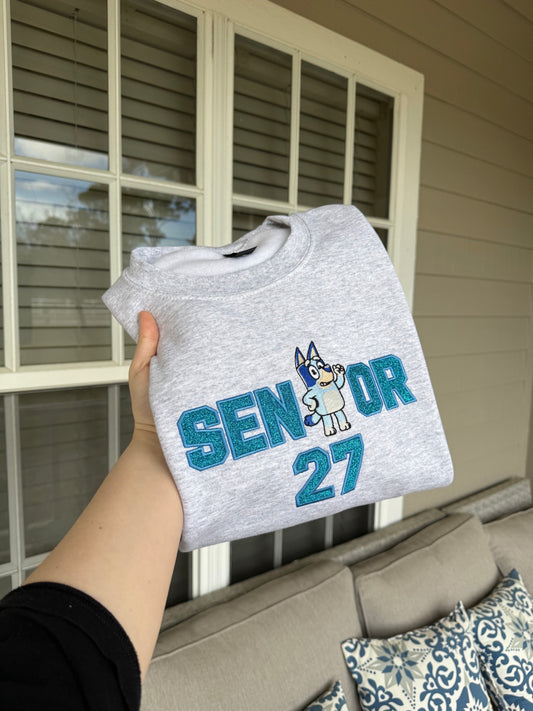 Senior Blue Sweatshirt