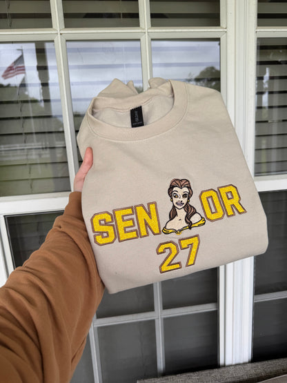Senior Belle Sweatshirt (Glow In Dark)