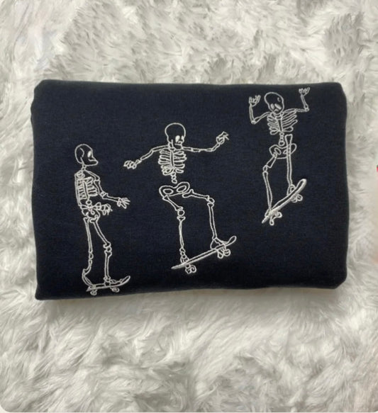 Skateboarding Skeletons Sweatshirt