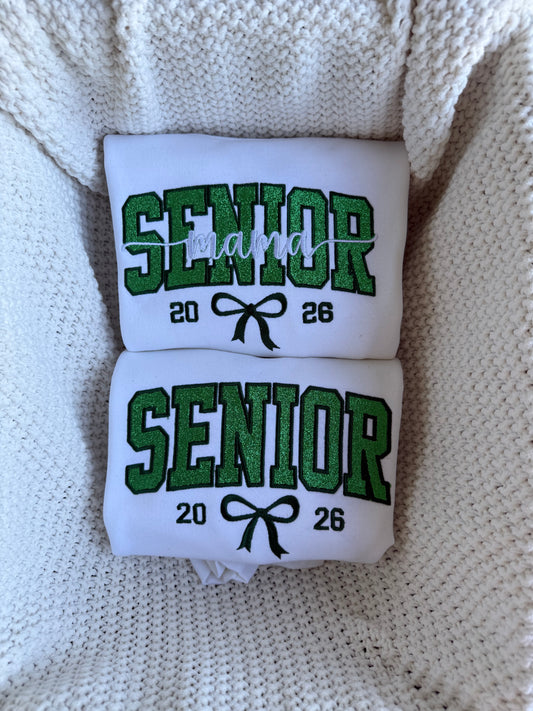 Senior Mama Duo WHITE Sweatshirts
