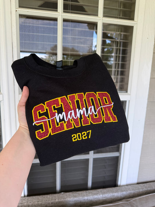 Senior Mama Sweatshirt (NO BOW)