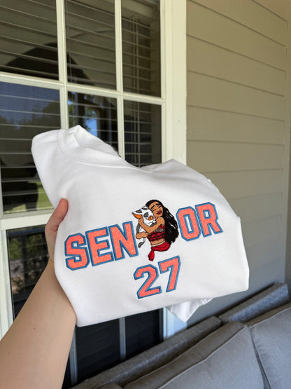 Senior Moana Sweatshirt (Glow in Dark)