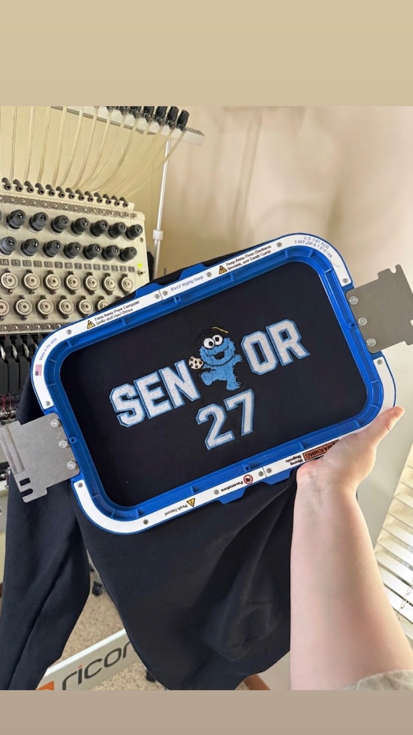 Senior Cookie Figure Sweatshirt
