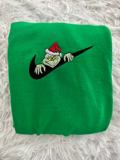 Grinch Swoosh Sweatshirt
