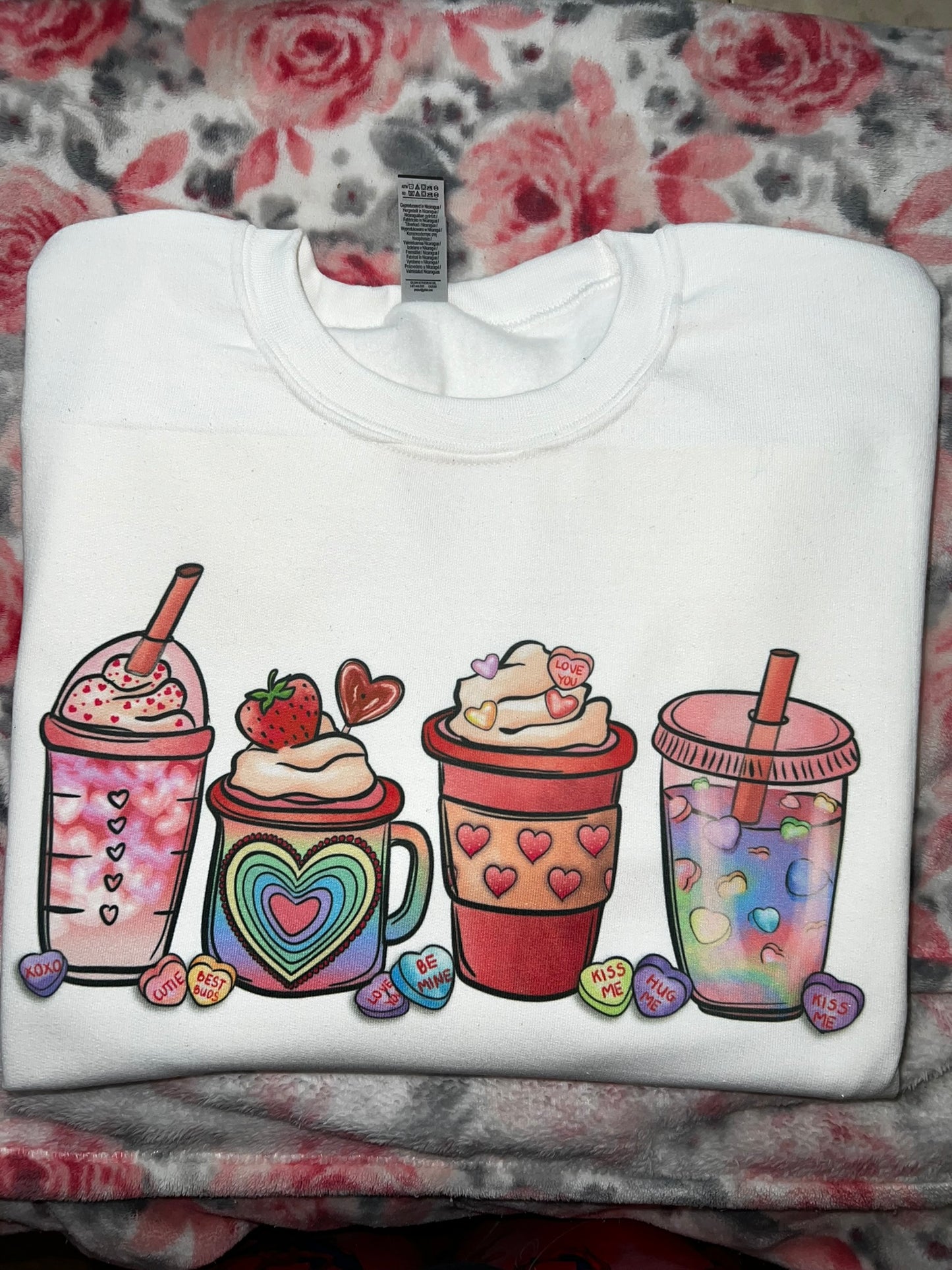 Valentine Coffee Sweatshirt