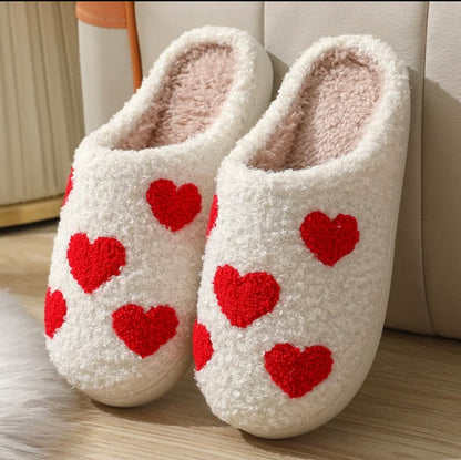 Valentine's Heart Slippers